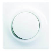 Клавиша выключателя с лампой ABB impuls альпийский белый (1786-74)