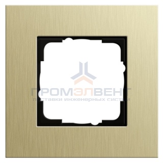 Рамка 1-ая Gira Esprit Алюминий светлое золото