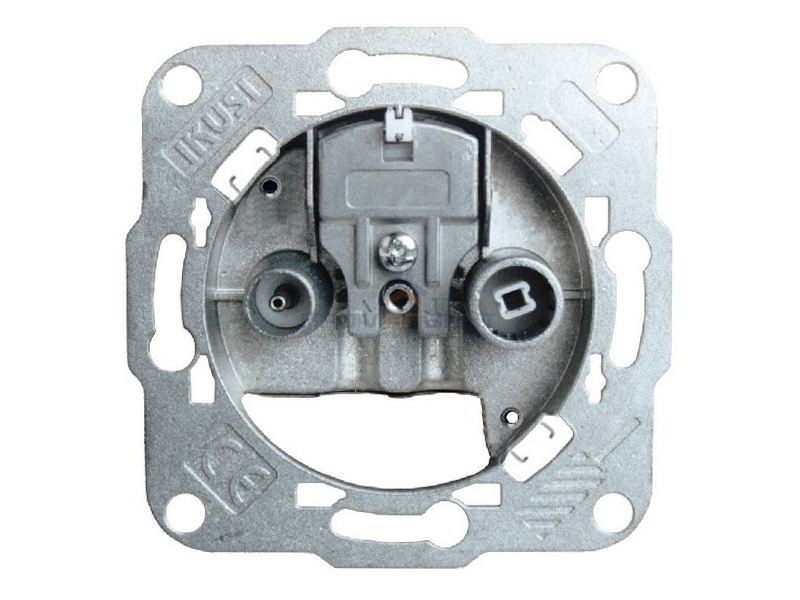 Мех-зм розетки TV/SAT оконечн. ТV/RD:5-862 МГц 1,5дБ; SAT:950-2300 МГц 2дБ