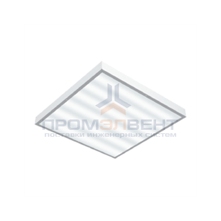 Светодиодный светильник "ВАРТОН" офисный накладной 595*595*50 мм 54 ВТ 4000К класс защиты IP40