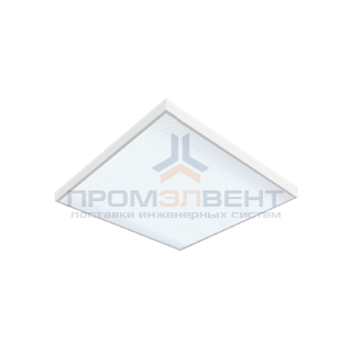 Светодиодный светильник "ВАРТОН" офисный встраиваемый 595*595*50 мм 27 ВТ 6500К с функцией аварийного освещения класс защиты IP40