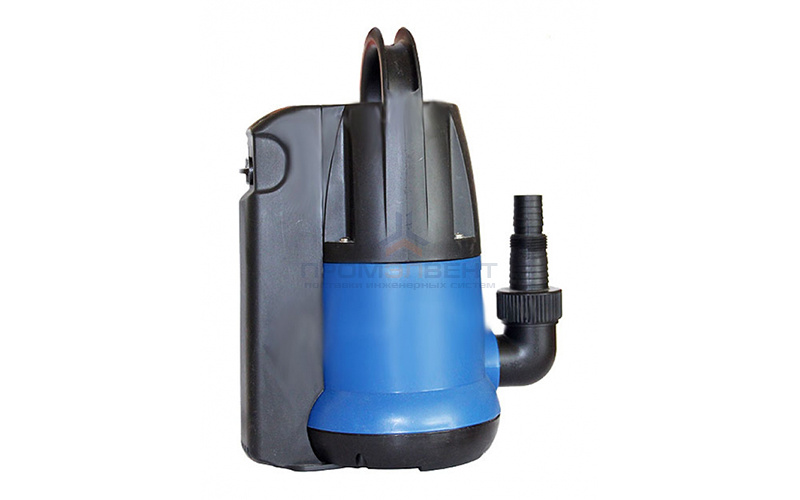 Насос дренажный UNIPUMP SUB 557 P - 0,55 кВт (однофазный, Hmax 8,4 м, Qmax 100 л/мин, кабель 10 м)