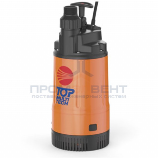 Насос колодезный Pedrollo TOP MULTI-TECH 2 - 0,55 кВт (1x230 В,Qmax 80л/мин,Hmax 40м,кабель 10м)
