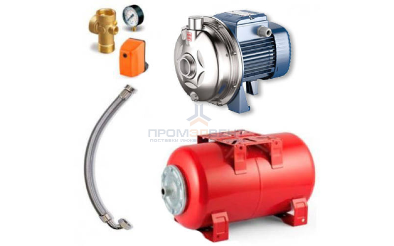 Насосная станция Pedrollo HYDROFRESH CP-ST6 150-24 CL - 0,75кВт (Qmax 150 л/мин, 1x230В)