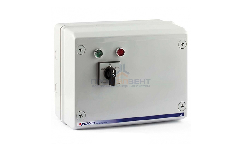 Пульт управления Pedrollo QST 75 - 0,55 кВт (трехфазный, 2 А)