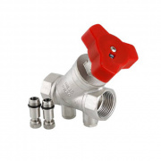 Клапан балансировочный SANEXT VT.054.N - 3/4" (ВР/ВР, PN16, Tmax 110°C, Kv 4,68 м³/ч)