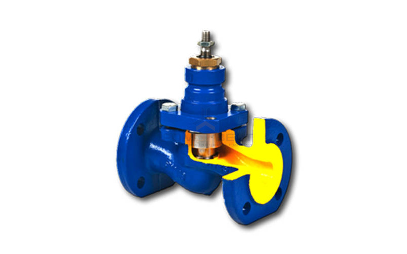 Клапан регулирующий Zetkama 227A - Ду40 (Ф/Ф, PN16, Tmax-200°C, серый чугун, исполнение №81-R)