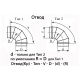 Отвод 90 градусов (круглый сварной)