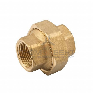 Сгон прямой американка ELSEN METALIT EBF21 - 3/4" (ВР/ВР, уплотнение евроконус)