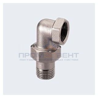 Сгон угловой ITAP 162 - 3/4" (никелированный, с уплотнительным кольцом)