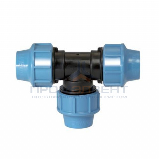 Тройник UNIDELTA 1005 - 25 (винтовой, для труб ПНД)