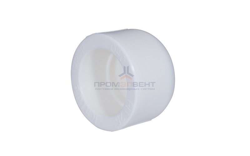 Заглушка KALDE - 20 (для полипропиленовых труб под пайку, цвет белый)
