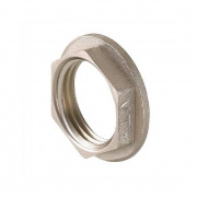 Контргайка VALTEC VTr.655 - 1"1/4 (резьбовая, латунь никелированная)