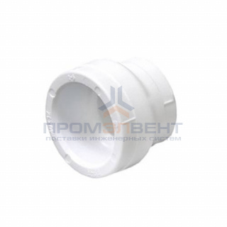 Муфта редукционная Fusitek - 40 x 25 (для полипропиленовых труб под пайку, цвет белый)