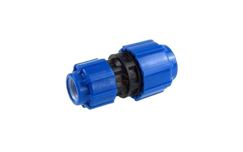 Муфта редукционная Политэк - 40 x 32 (винтовая, для труб ПНД)