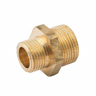 Ниппель редукционный ELSEN METALIT EBF29 - 1/4" x 3/8" (резьбовой, бронза без покрытия)