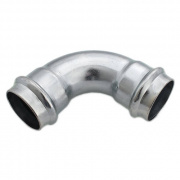 Отвод 90° Conex Banninger PC 5002 - 15 (оцинкованная сталь)