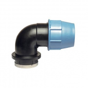 Переход на внутреннюю резьбу угловой UNIDELTA 1009 - 50 x 1"1/2 (винтовой, для труб ПНД)
