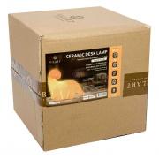 18-110 Светильник декоративный, настольный, "Динозавр", керамический, Е14 25Вт, 220В, размер: 21.5*12*18.2 см.