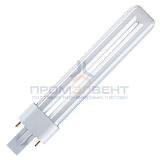 Лампа в ловушки для насекомых Osram Dulux S BLUE UVA 9W/78 G23 1.7W 350-435nm сушка гель-лак-полимер