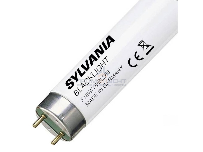Лампа в ловушки для насекомых в пленке Sylvania F18W T8 BL368 G13, 590mm сушка гель-лака-полимер
