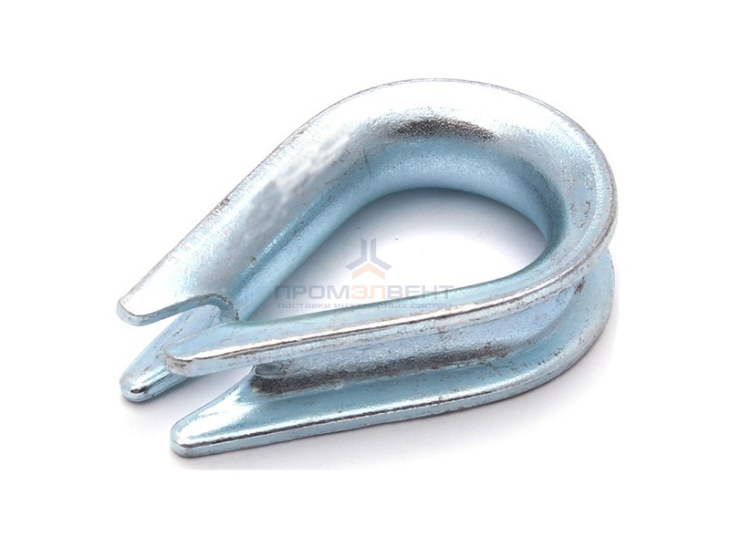 Коуш 6мм DIN6899 оцинкованный
