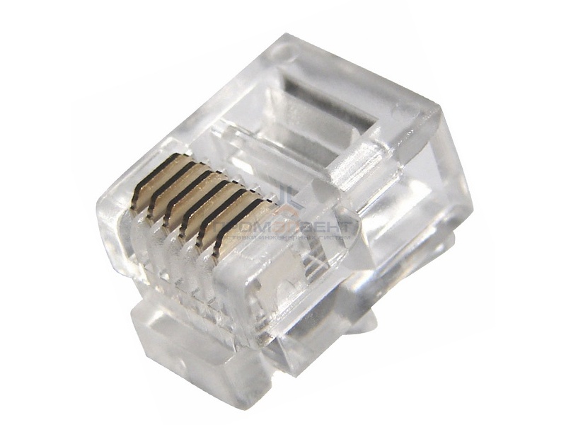 Джек телефонный 6P-6C Rexant