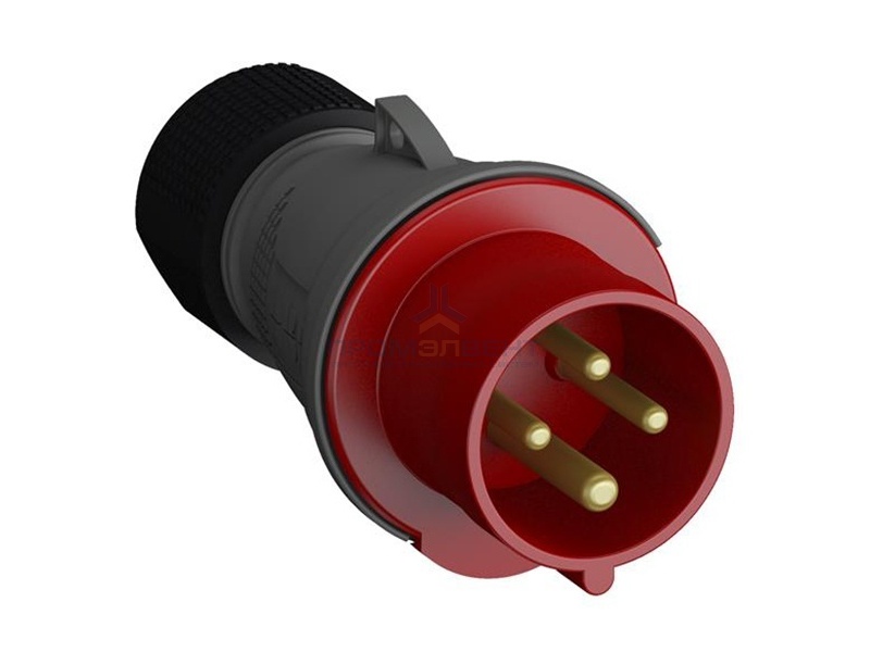 Вилка кабельная Easy&Safe ABB 332EP6 32А 3P+E IP44 6ч