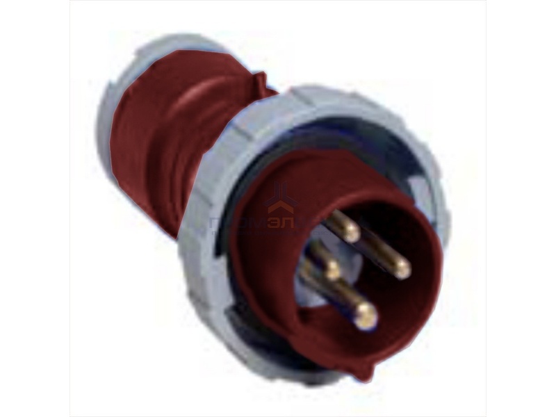 Вилка кабельная ABB 316 P6W IP67 16A 3P+E