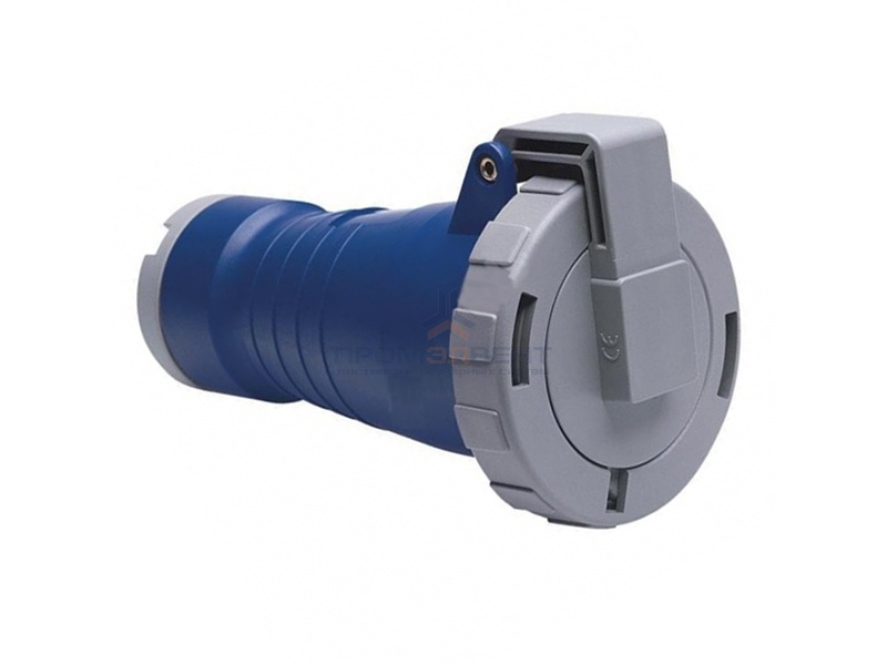 Розетка кабельная ABB 232 C6W IP67 32A 2P+E