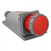 Розетка стационарная ССИ-134 63А-6ч/380-415В 3Р+РЕ IP67 MAGNUM ИЭК