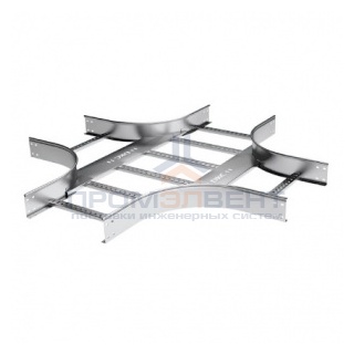 Х-ответвитель 100х400 R300