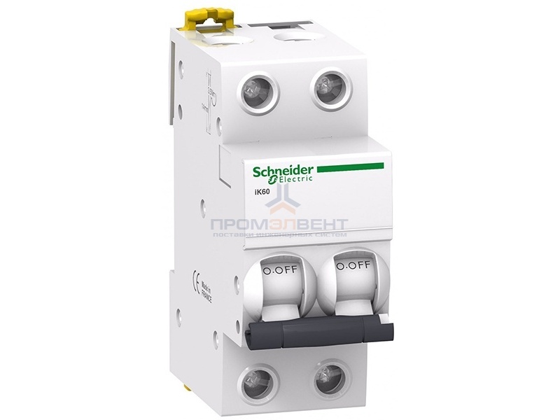 Автоматический выключатель Schneider Electric Acti 9 iK60 2П 25A 6кА C (автомат)