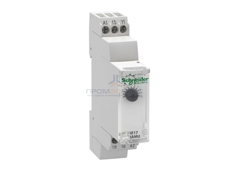 Реле времени Schneider Electric Zelio Time 0.1сек...10 час - 24..240 V AC - 1 OC  8А