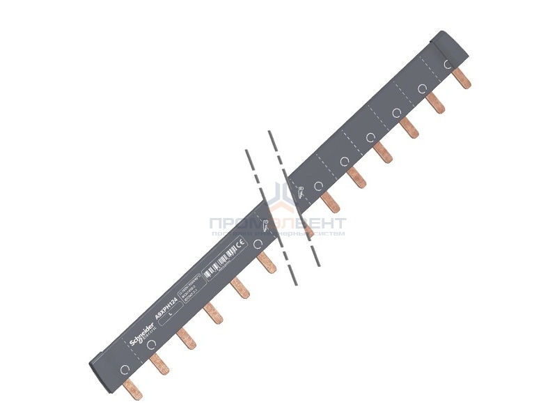 Гребенчатая шинка Schneider Electric 1П (L1…) 24 модуля 100А