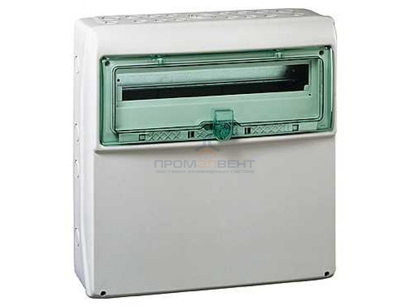 Щит влагозащищенный KAEDRA IP65 на 18 модулей 460х448х160 с панелью для установки розеток