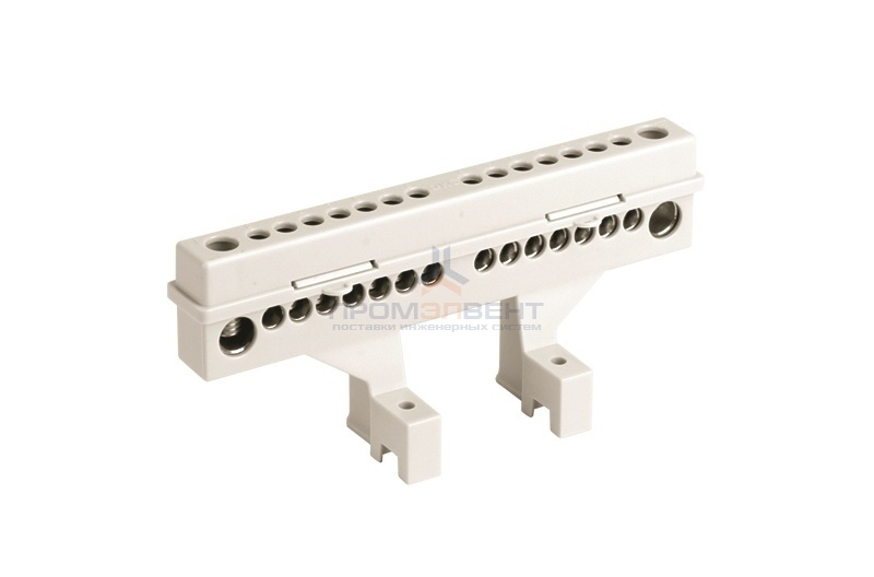 Клеммный блок DKC для шкафов на 12 модулей 63А N+PE 2х13 отвестий в комплекте с крепежом