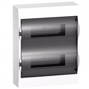 Бокс навесной Schneider Electric Easy9 на 24 модуля с прозрачной дверью с клемниками N+PE