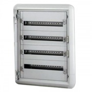 Шкаф металлический Legrand XL3 160 в нишу на 96 (4х24) модулей с шиной без двери