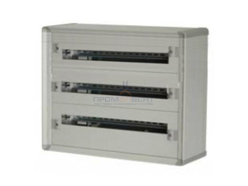 Шкаф металлический Legrand XL3 160 накладной на 72 (3х24) модуля с шиной без двери